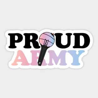 PROUD ARMY Sticker